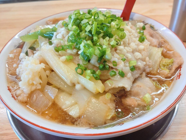 「上州かみなり麺」@自家製麺 つむぎの写真