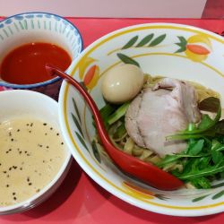 戦慄の渡り蟹まぜ麺〜のビスクつけ麺