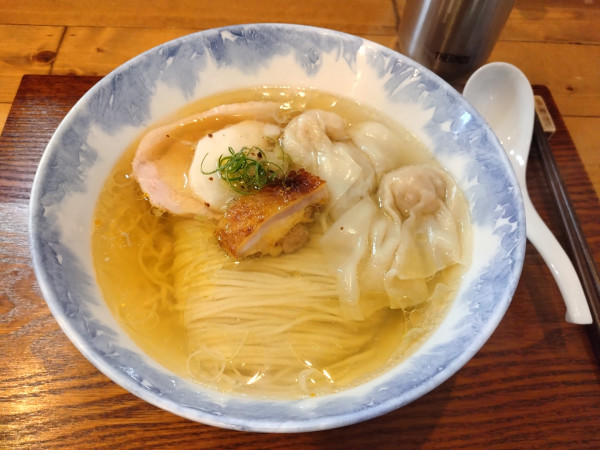 「雲呑塩らぁ麺¥1800-」@Ramen FeeLの写真