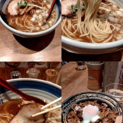 『双麺らーめん+豚とろ飯(¥1480)』