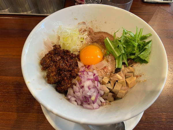 「枕崎まぜそば」@鰹が昇るまでの写真