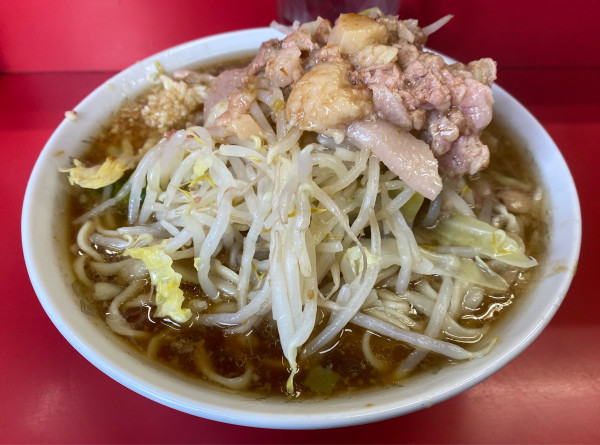 「小豚W」@ラーメン二郎 三田本店の写真