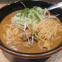 鶏がらカレーラーメン