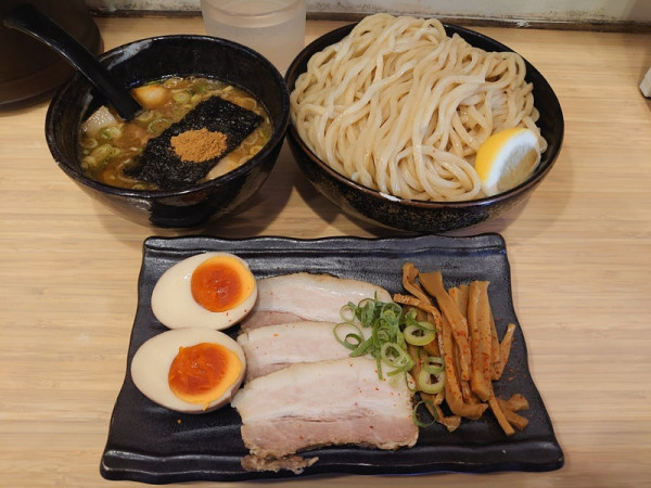 「特製つけそば（豚）＋麺大盛」@麺屋 隆勝の写真