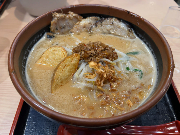 「北海道味噌ラーメン」@味噌蔵 麺四朗 知立店の写真