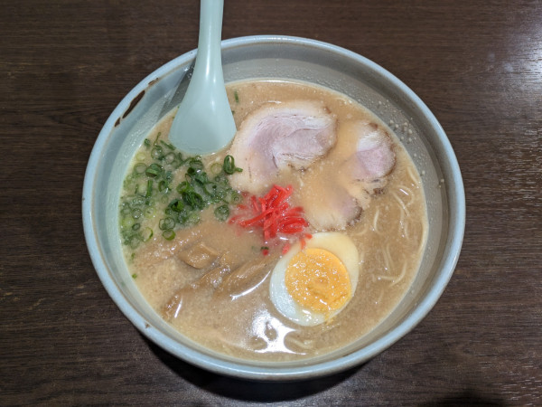 「味噌とんこつラーメン」@九州とんこつ 博多屋ラーメン 伊勢崎支店の写真