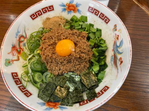 「台湾まぜそば¥1,200」@ラーメンかなやの写真