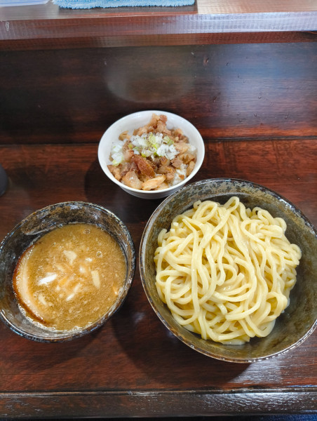 「つけ麺+大盛　1000円」@麺屋 涼風の写真