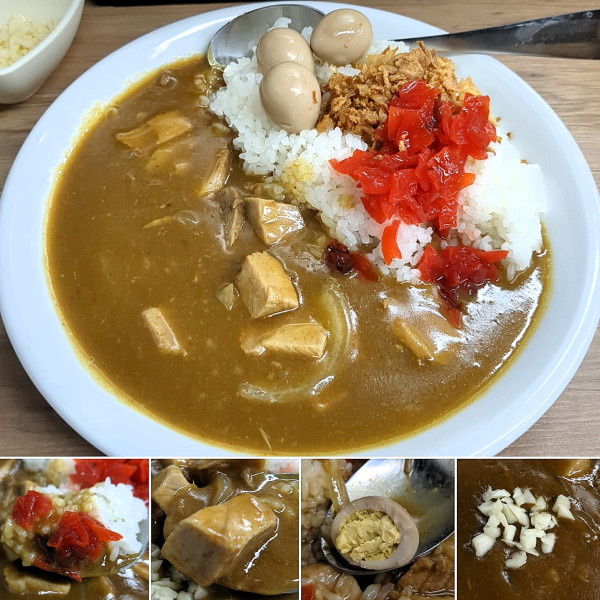 「俺道カレーライス　1000円」@俺の生きる道 入谷店の写真