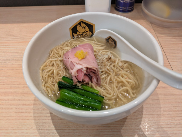 「真鯛らーめん　大盛」@真鯛らーめん 麺魚 船橋店の写真