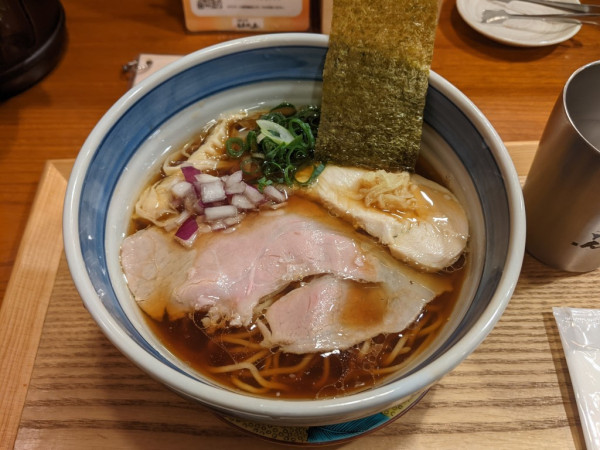 「生姜中華そば」@中華そば らんたんの写真