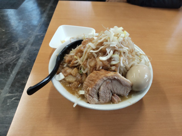 「ラーメン並+生姜　990+60」@ラーメン一心の写真