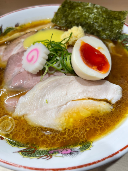 「限定　みそ」@手揉み中華そば 中村の写真