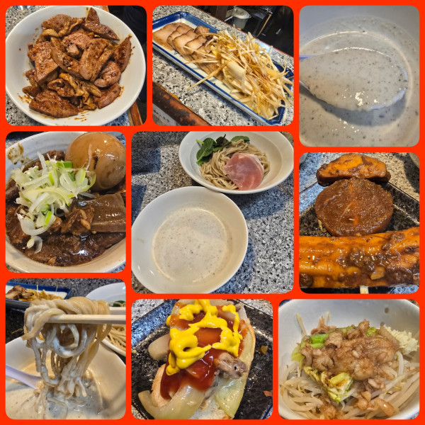 「【ラーメンコース】キノコのビシソワーズつけ麺」@麺屋 有希の写真