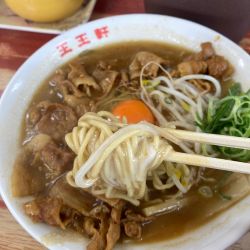 支那そば　肉玉　大盛1,000