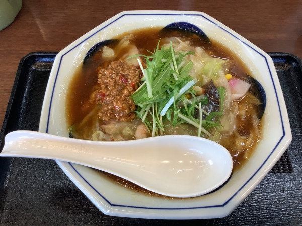 「あんかけちゃんぽん（麺少な目）910円」@リンガーハット 小田原飯泉店の写真