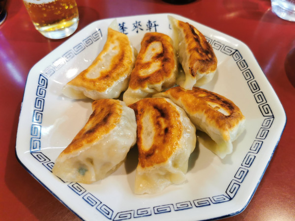 「餃子ライス」@蓬来軒の写真