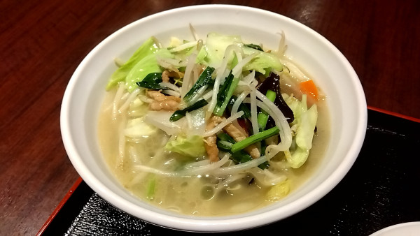 「野菜麺（半炒飯ランチセット　９９０円）」@蜀味軒の写真