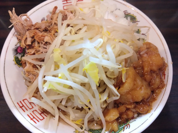 「少なめ豚そば」@大盛軒の写真