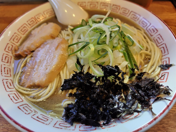 「濃厚煮干そば大盛り900円」@煮干中華そば専門 煮干丸の写真