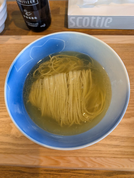 「塩かけそば」@YOKOKURA STOREHOUSEの写真