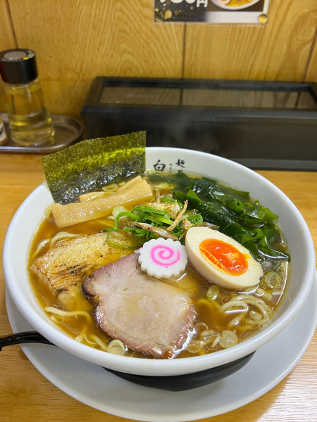 「白えび醤油ラーメン」@麺屋 白神の写真