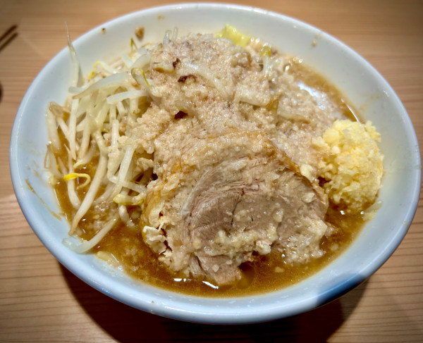 「ラーメンミニ150g(950¥)」@ラーメン燦獣士の写真