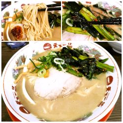 こってり(ライスランチ)＋ニンニク韮＝1200円