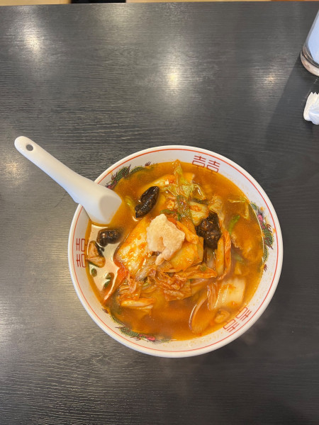 「辛かんとんめん」@味の中華 綿徳の写真