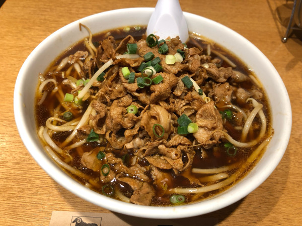 「肉々麺 醤油」@羊肉専門店 辰 池袋南口店の写真