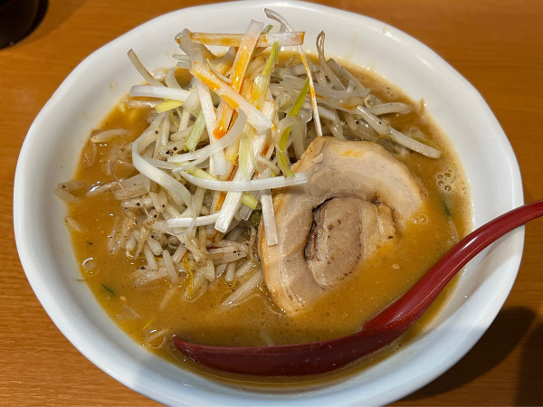 「味噌らーめん」@らーめん蓮 三軒茶屋店の写真