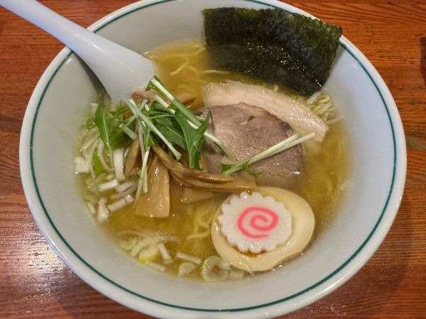 「塩ラーメン中盛」@麺屋二八の写真