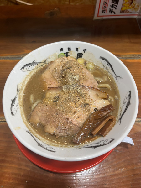 「ごくにぼMAX」@長尾中華そば 東京神田店の写真