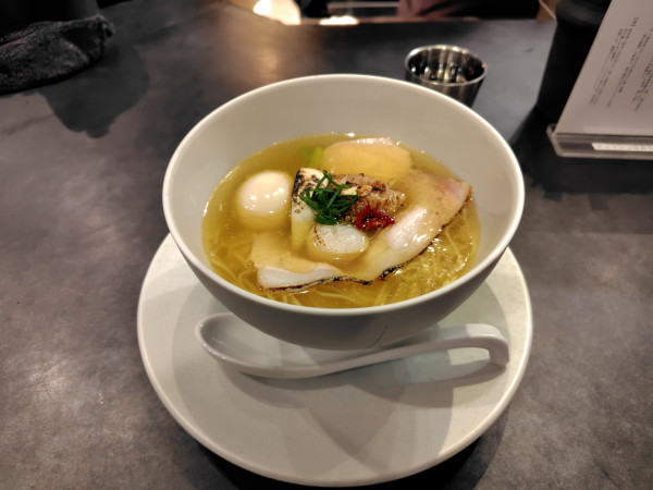 「特製塩ラーメン¥1900」@Ramen 翡翠の写真