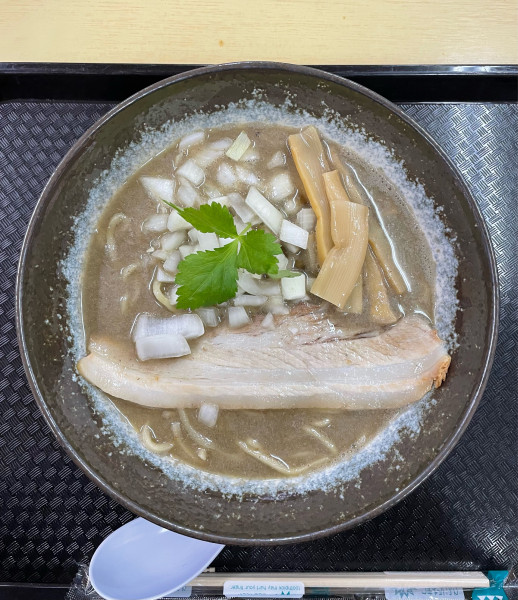 「百式煮干そば」@まると食堂 八食センター店の写真