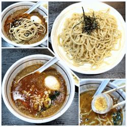 担々つけ麺(並盛/極辛)+味玉=950円