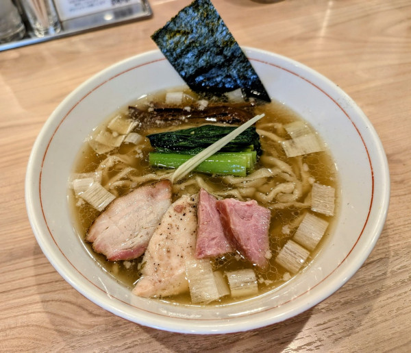 「中華そば(塩)950円」@麺処 にし尾の写真