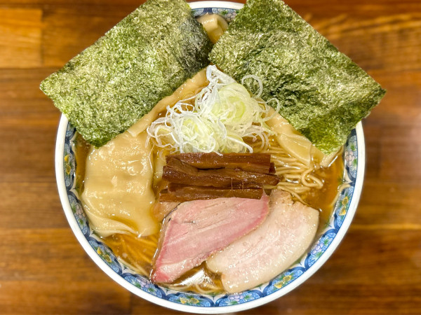 「★奈つやのもちもち雲吞中華そば🍜¥1,200」@奈つやの中華そばの写真