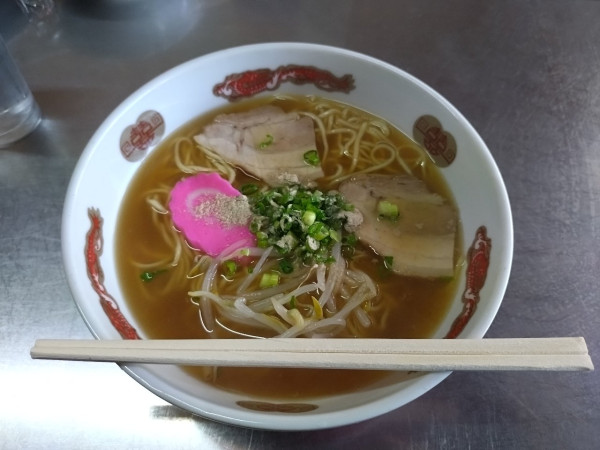 「中華そば600円」@浜中の写真