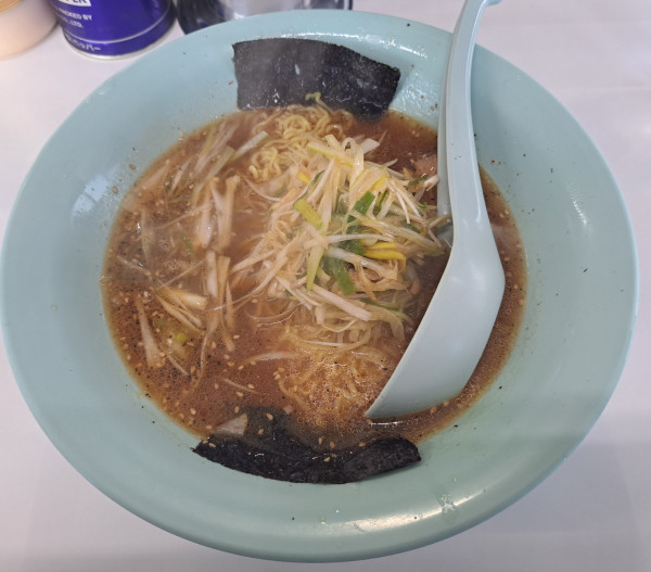 「ネギ味噌ラーメン小900円」@ラーメンショップ 平泉店の写真