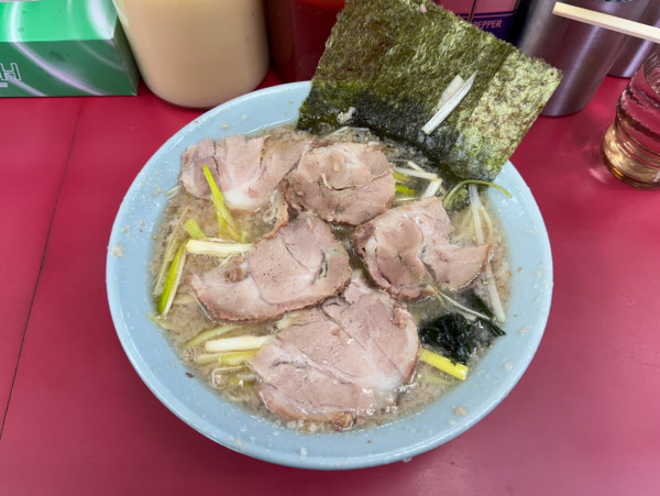 「ネギ塩チャーシューメン」@ラーメンショップ 牛久結束店の写真