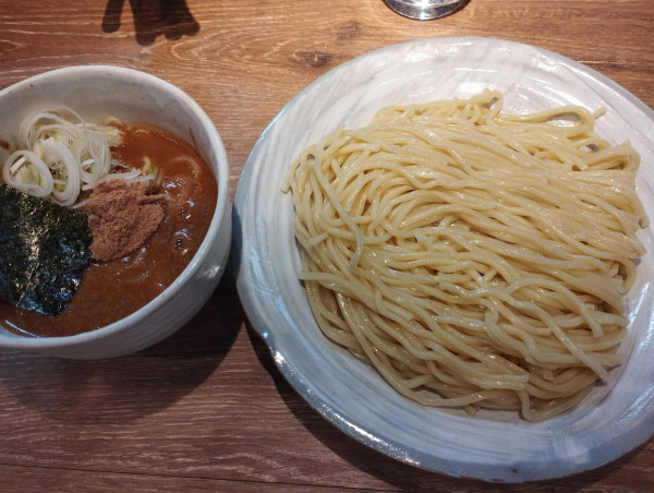 「つけ麺(麺無料大盛)(1,000)」@風雲児 横浜店の写真