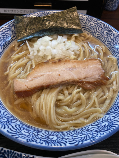 「淡麗煮干そば¥950、大盛¥100」@中華蕎麦 福はらの写真