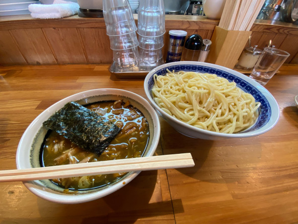 「つけ麺中盛り」@自家製中華そば としおかの写真