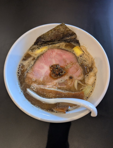 「濃厚煮干しそば」@中華蕎麦 あら田の写真