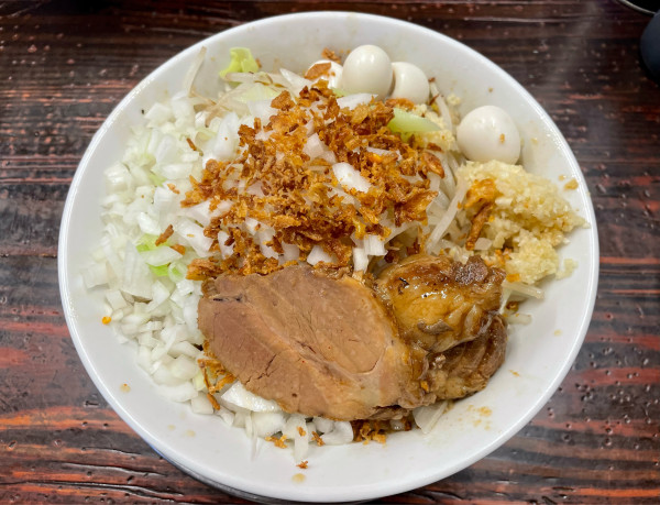 「まぜそば」@麺'sラッキーパンチの写真