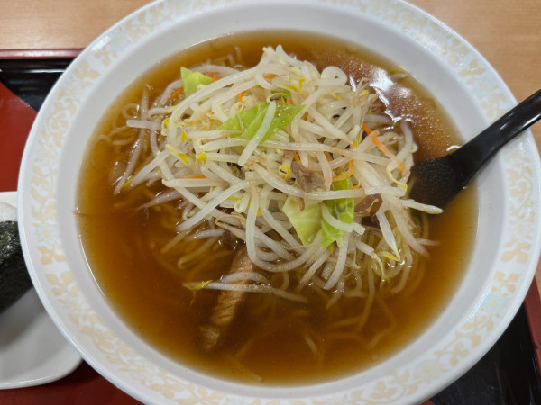 「もやしラーメン大盛り」@ホテーフーヅ 伊那店の写真