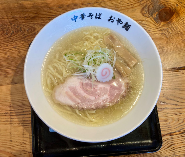 「鶏出汁中華そば 塩」@中華そば おや麺の写真