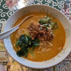 たんたんめん 辛さ普通 960円 大盛100円