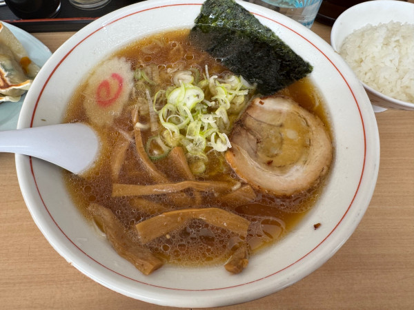 「あっさり中華」@くるまやラーメン 箕輪店の写真